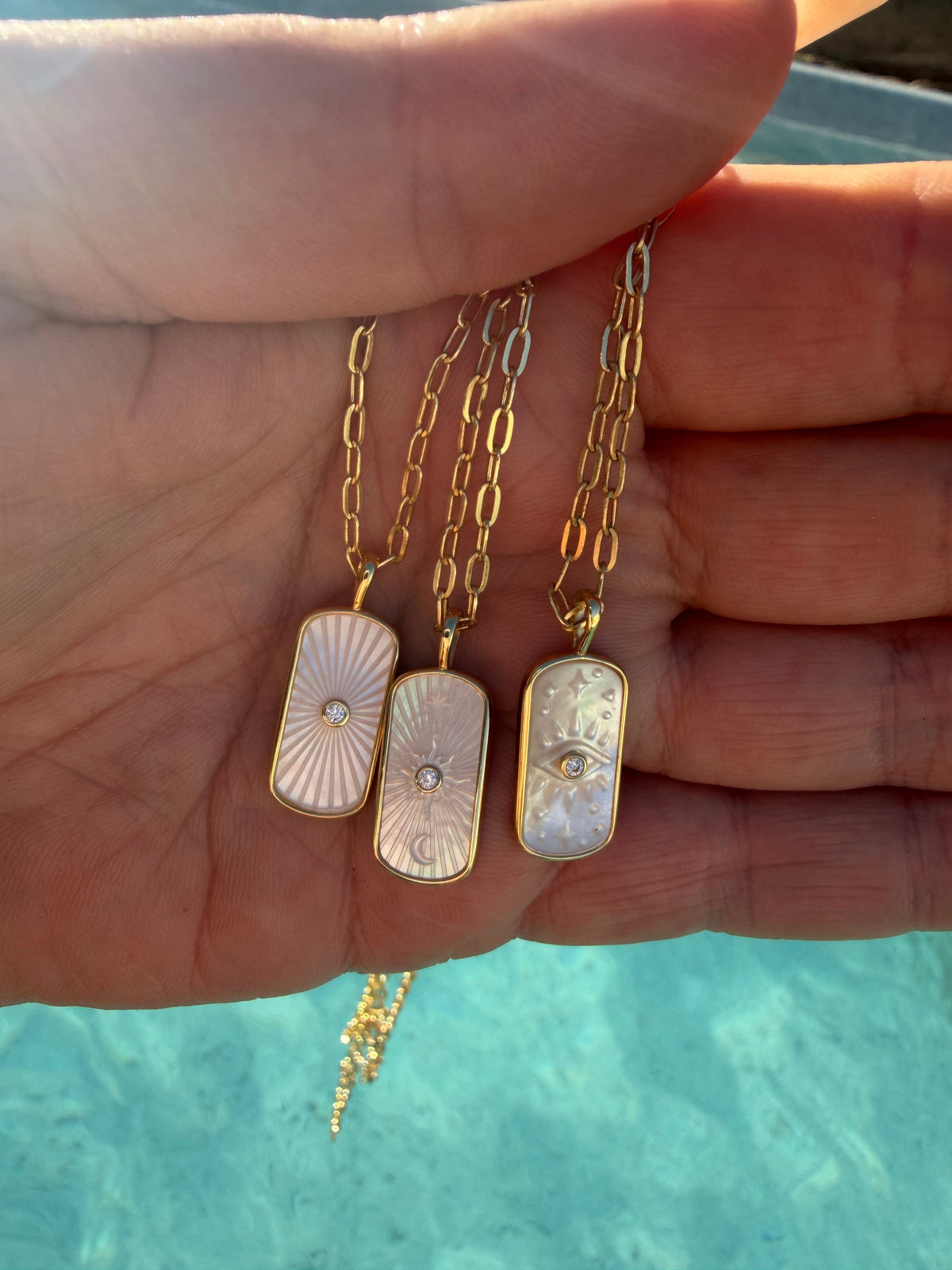 Waterproof jewellery that travels with you.