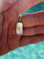 Mystical mother of pearl necklaces