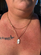 Mystical mother of pearl necklaces