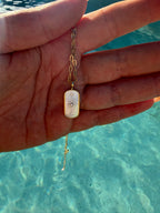 Mystical mother of pearl necklaces