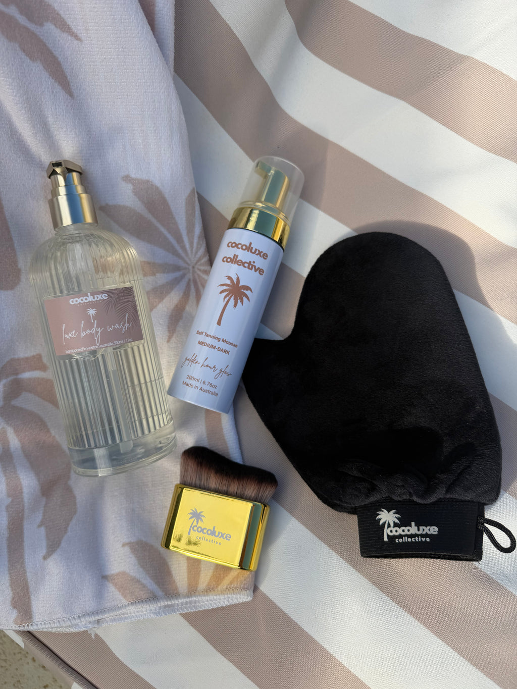 THE FULL GLOW RITUAL — TAN APPLICATION & PREP SET