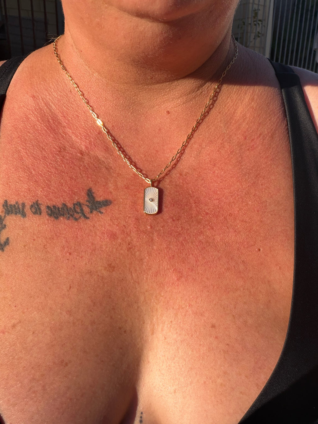 Mystical mother of pearl necklaces
