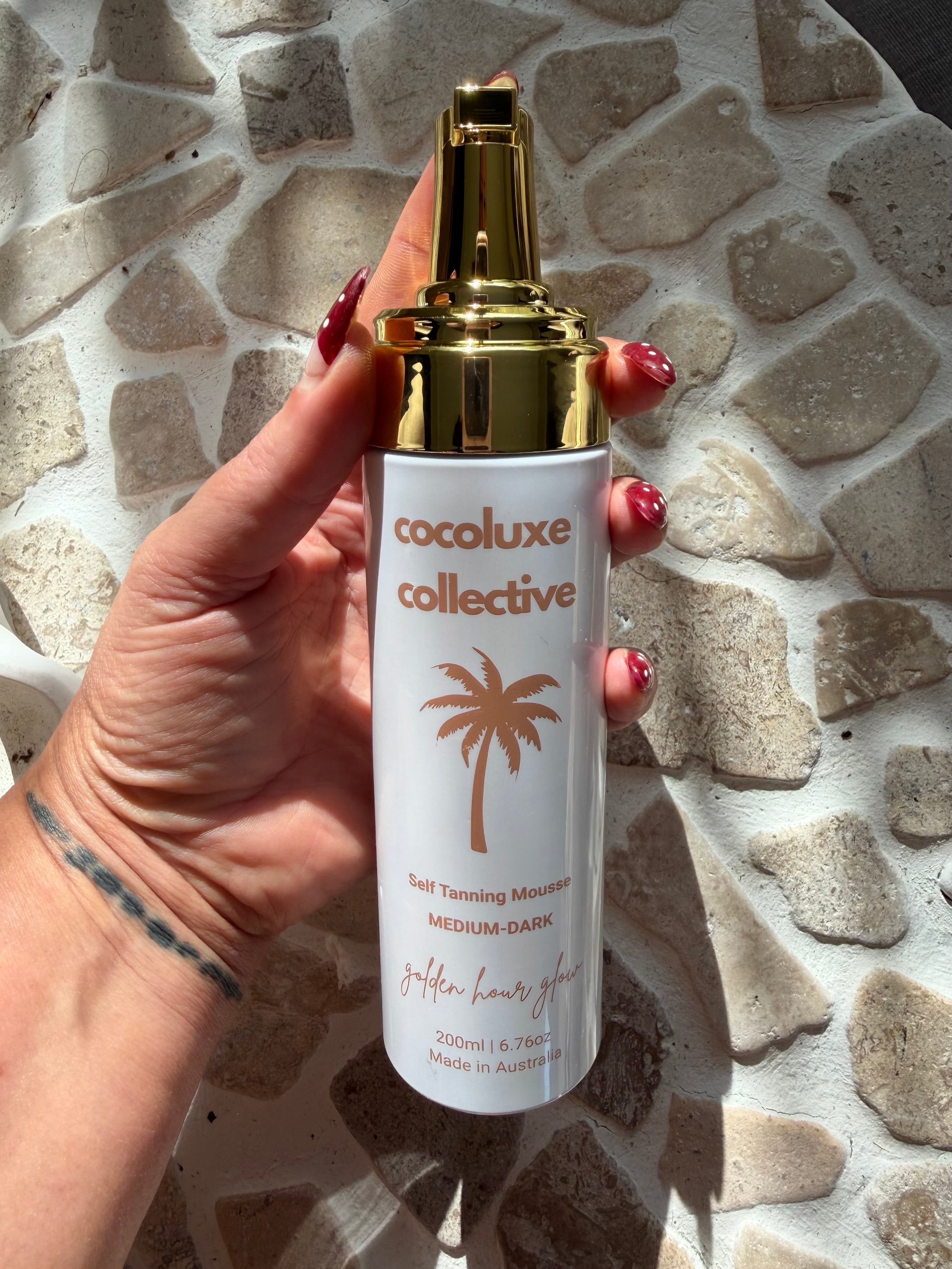 Golden Hour Glow Tanning Mousse (MEDIUM-DARK)