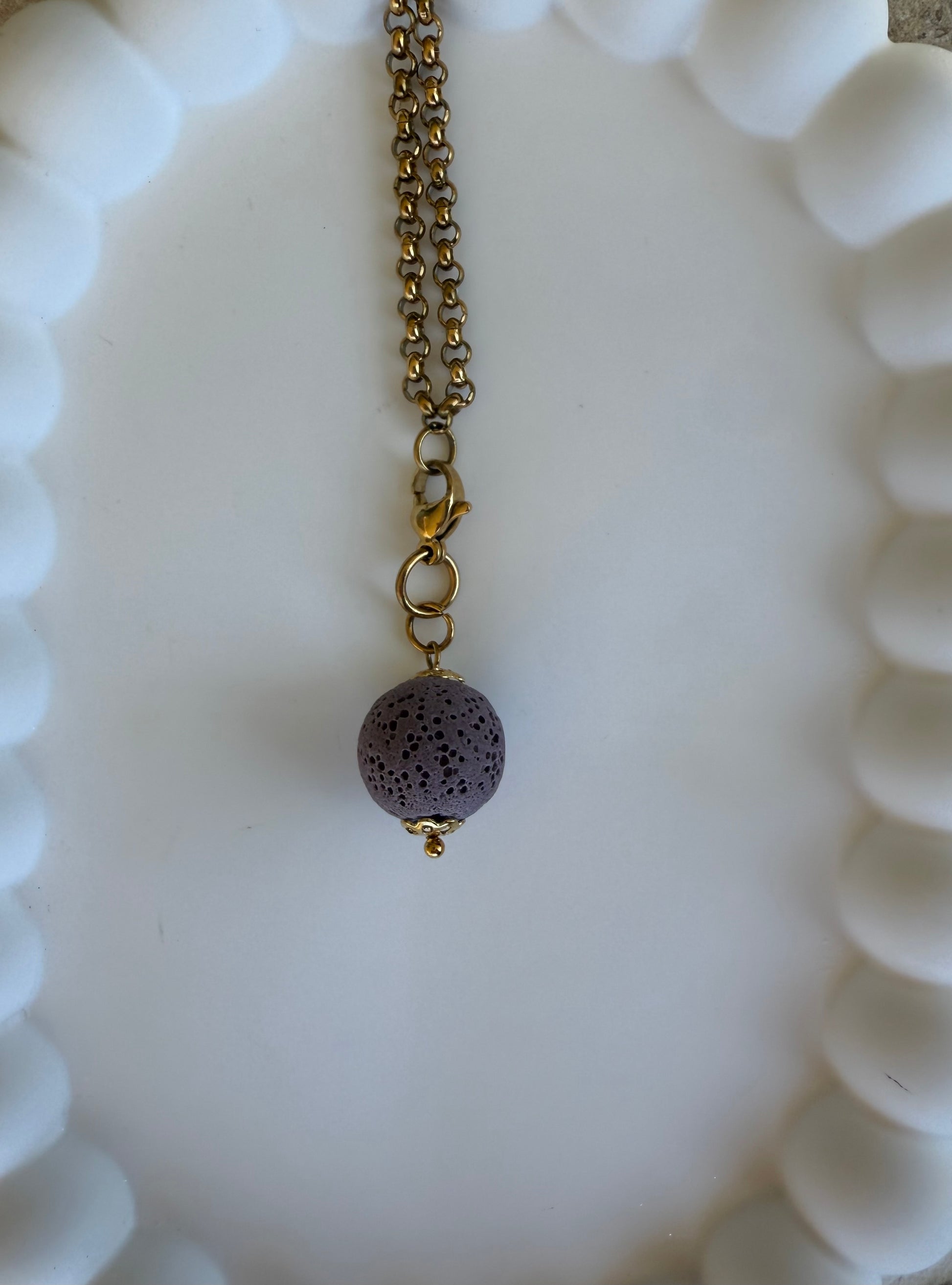 Lava Stone Pendant