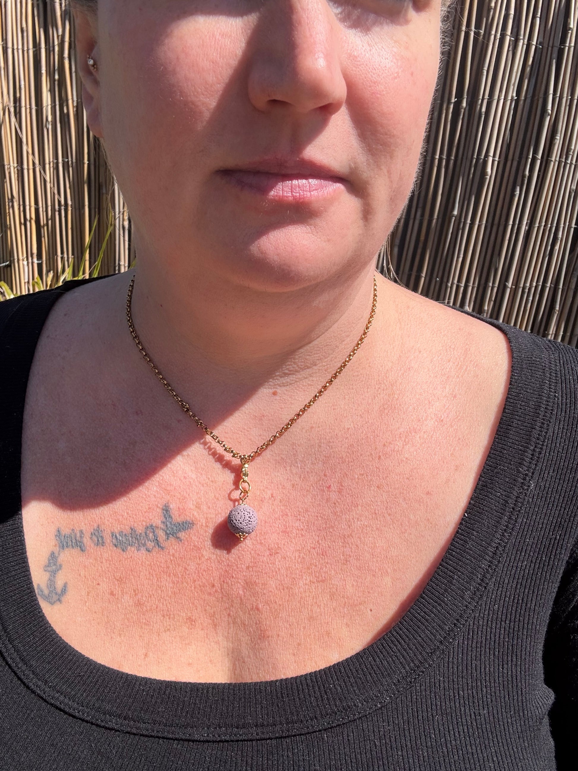 Lava Stone Pendant